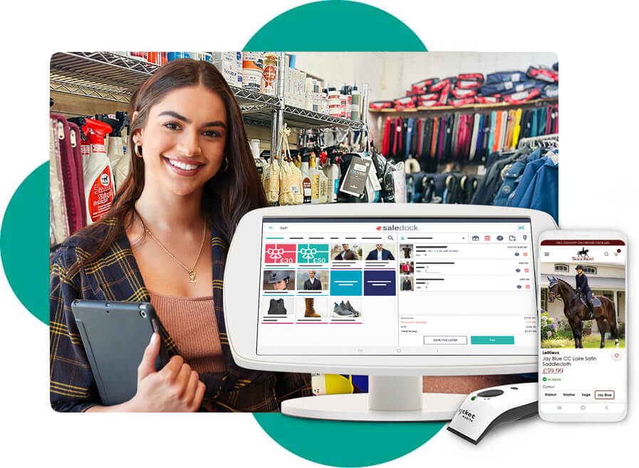 Equestrian store Point of Sale (ePOS), eCommerce and business management system