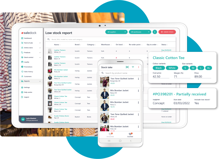 Stock & inventory management for mobility retailers - POS for mobility stores