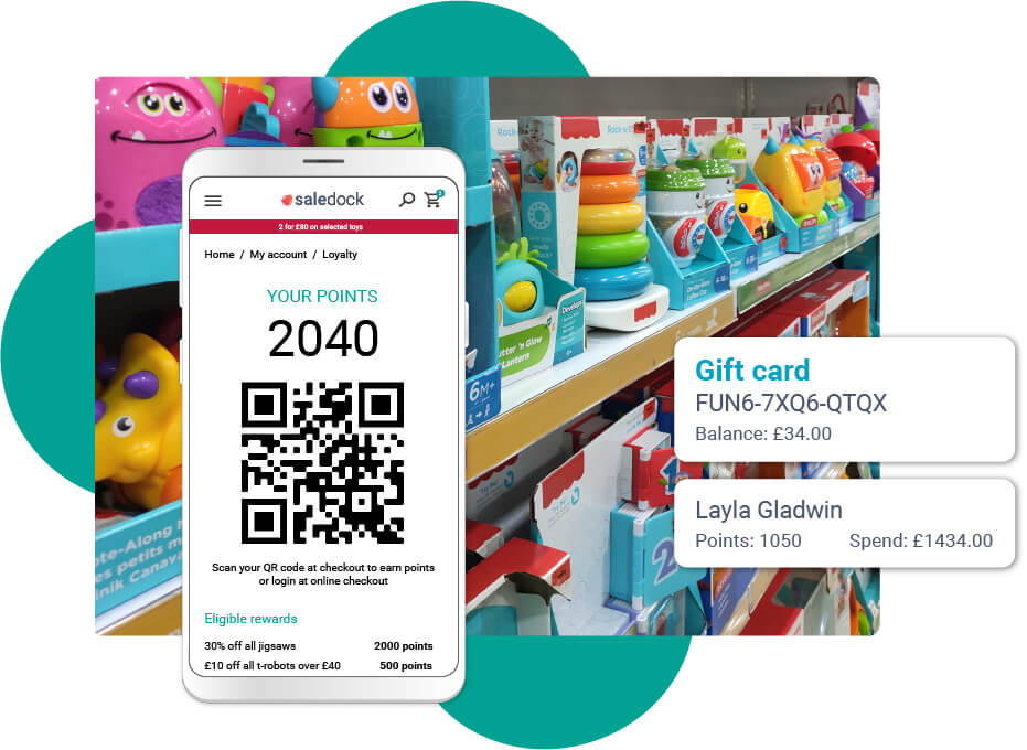 Toy store omni-channel solution to improve customer retention and experience