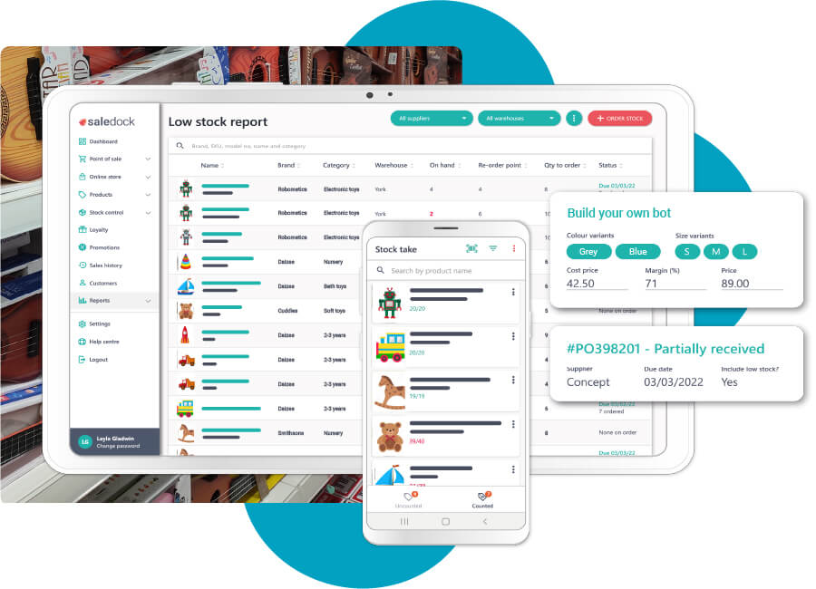 Stock and inventory management for toys & hobbies retailers | Inventory made simple